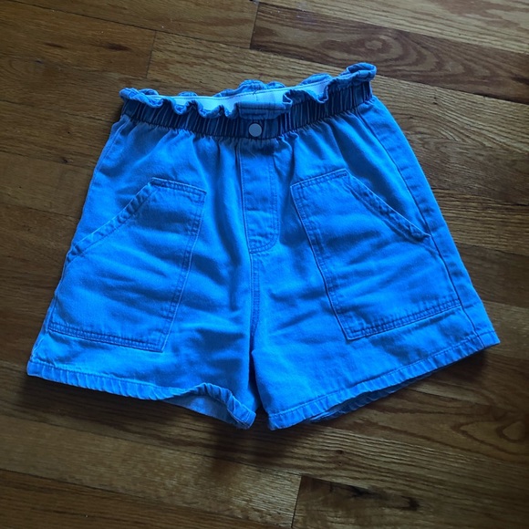 blue jeans shorts - Picture 2 of 5